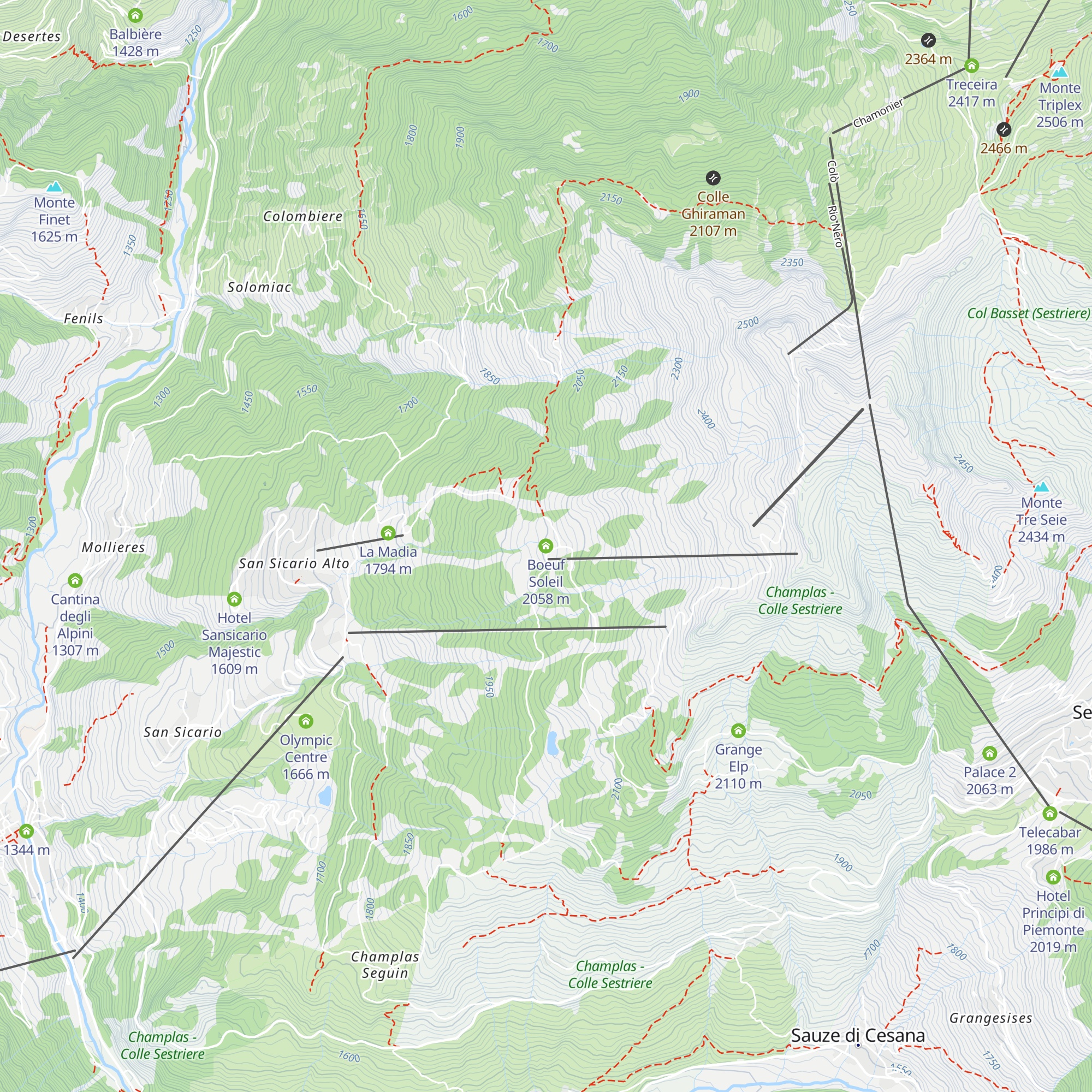 Boeuf Soleil map