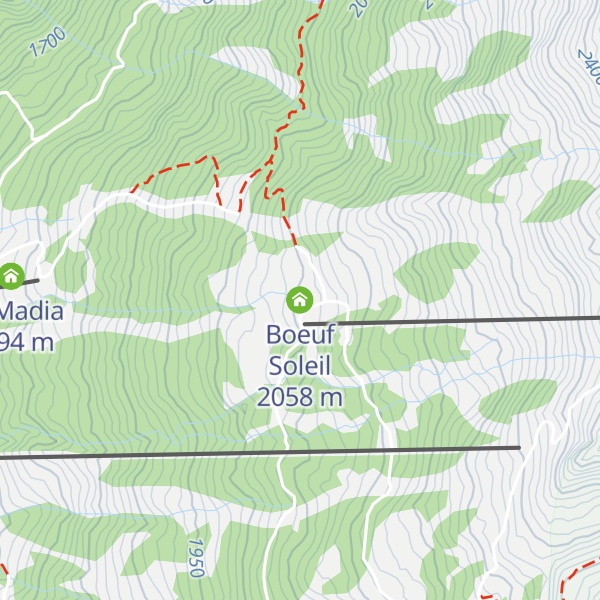 Map of Boeuf Soleil