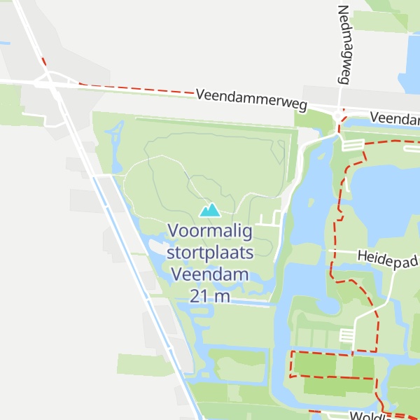 Map of Voormalig stortplaats Veendam