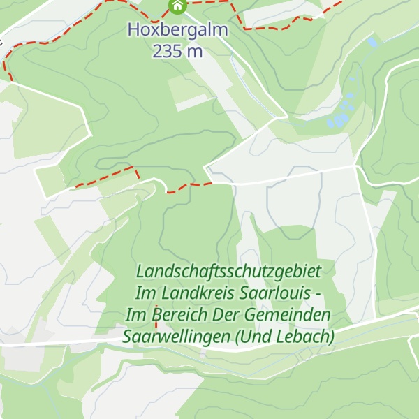 Map of Vorderer Weiherkopf