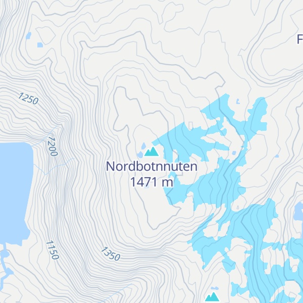 Map of Nordbotnnuten