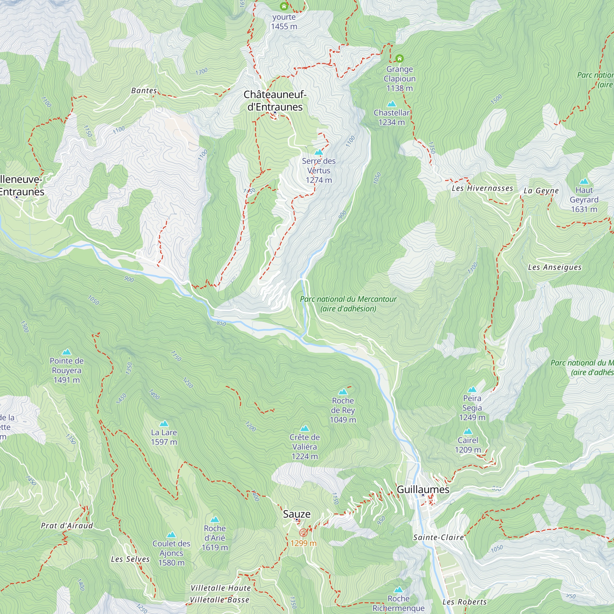 Centrale hydroélectrique de la Barlatte map