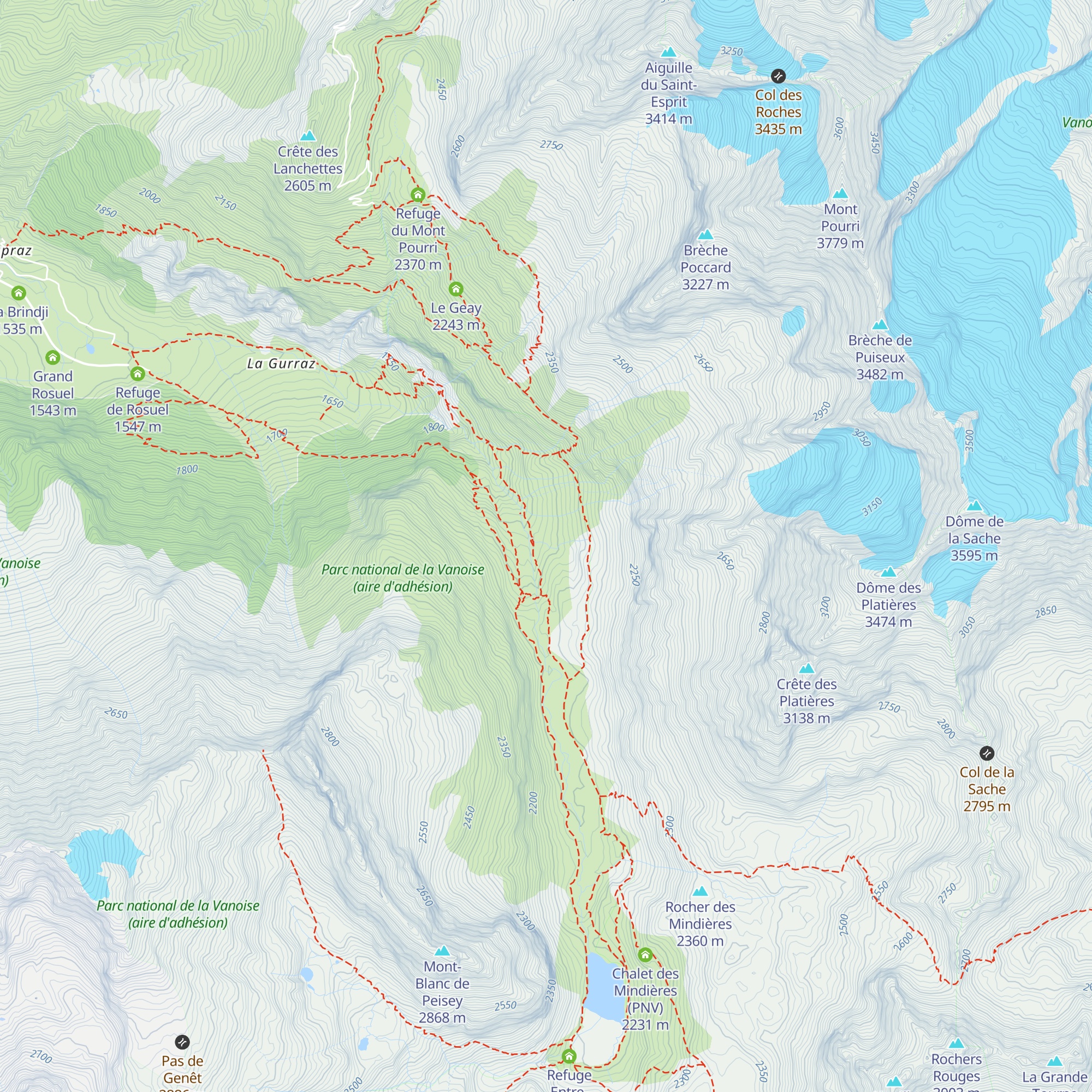 Le Varchet map