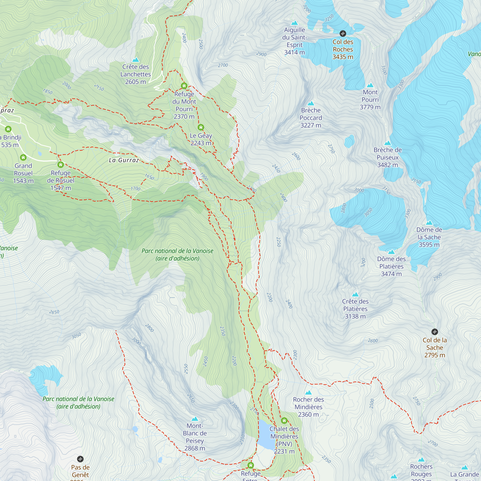 Le Varchet map