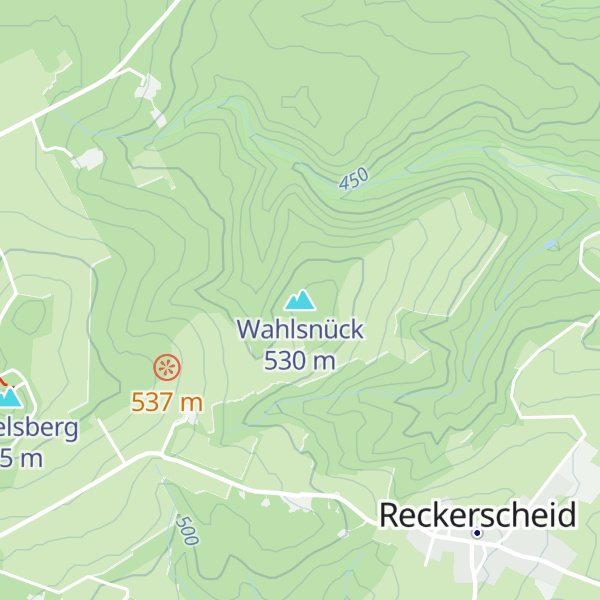 Map of Wahlsnück