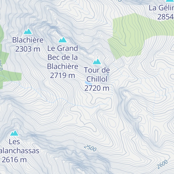Map of Cabane du berger de Chillol