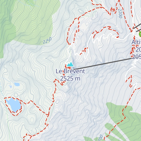 Map of Restaurant Le Panoramic