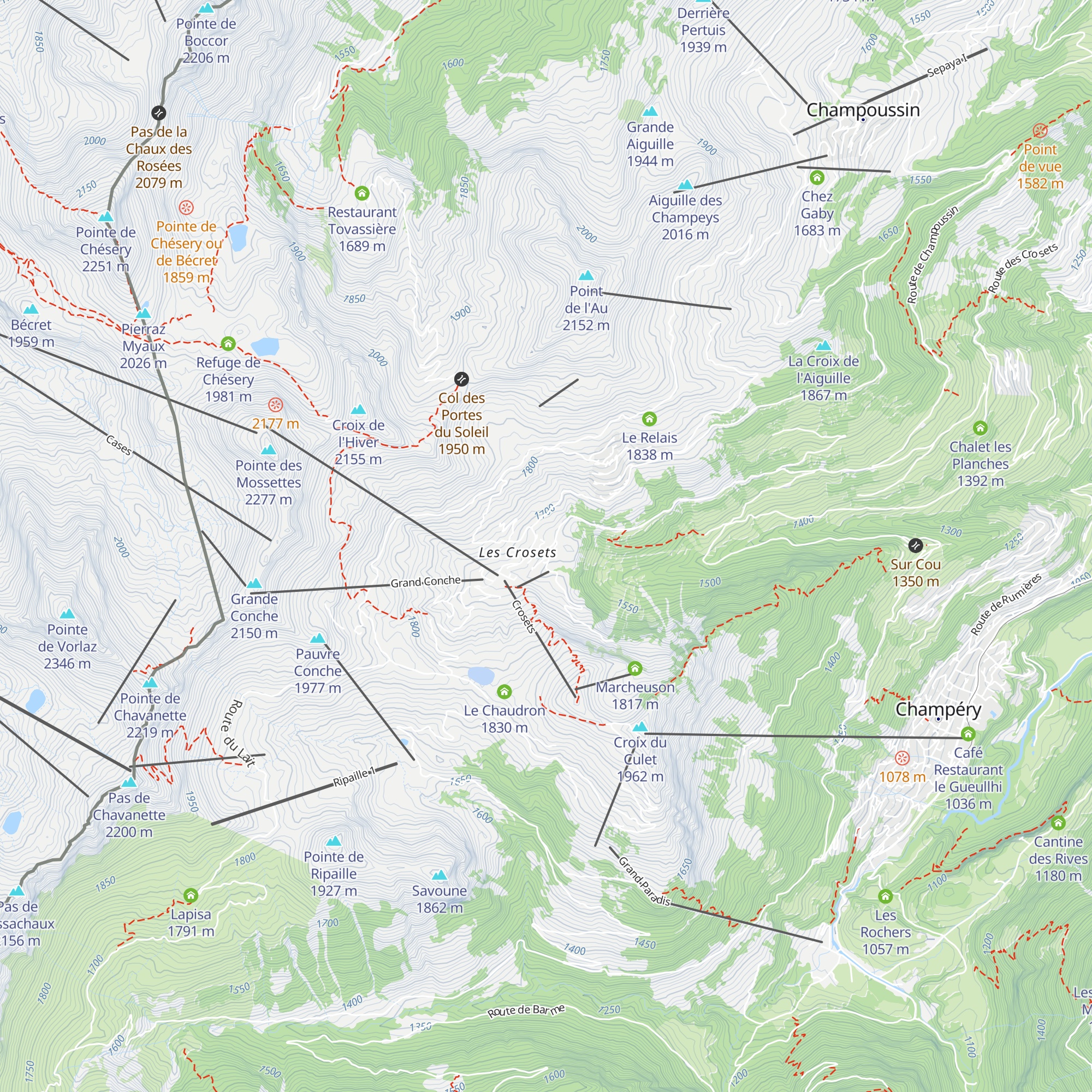 Chez Nelly map