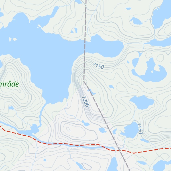 Map of Skrumleknuten