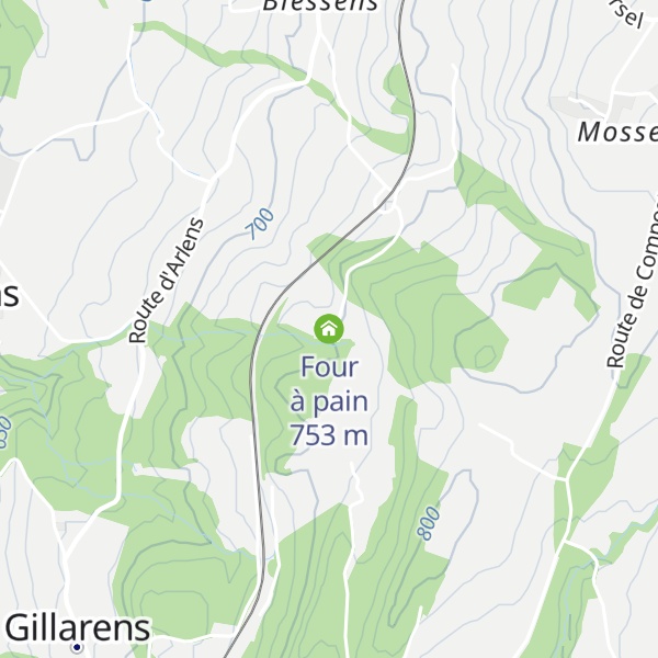 Map of Four à pain