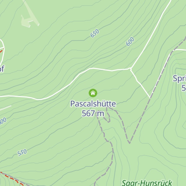 Map of Pascalshütte