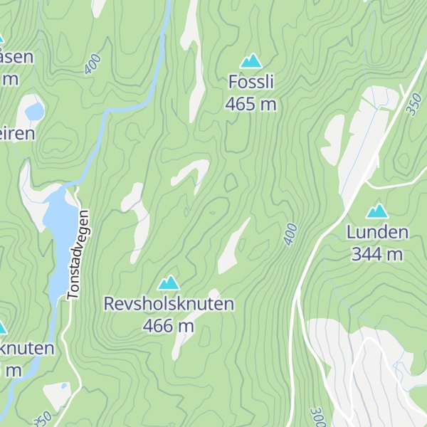 Map of Nonsfjellet