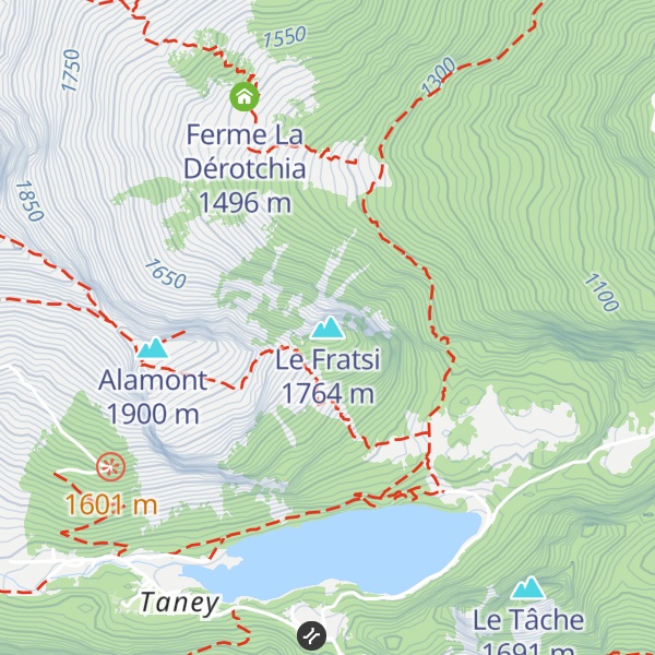 Map of Le Fratsi