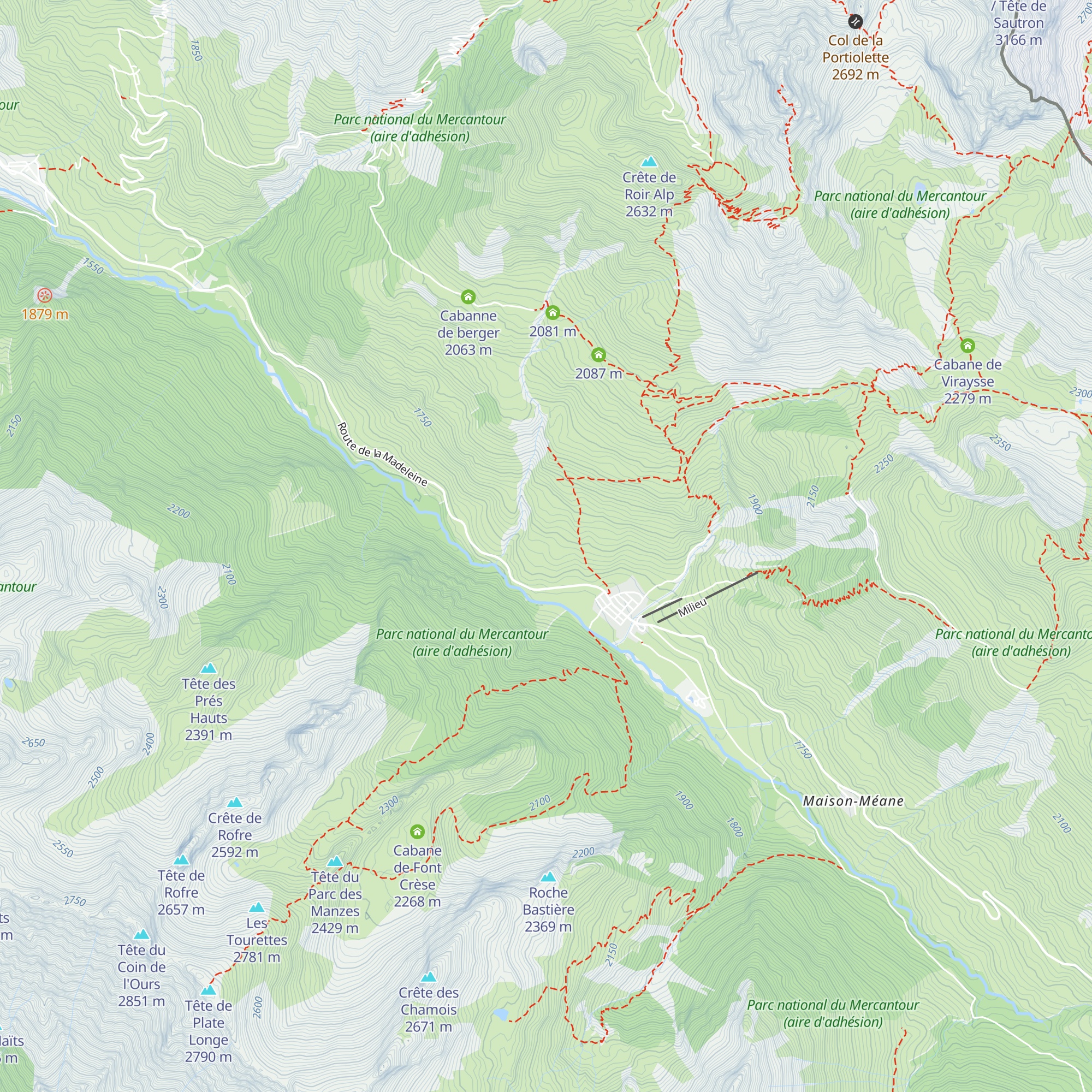 Bloc 1 map