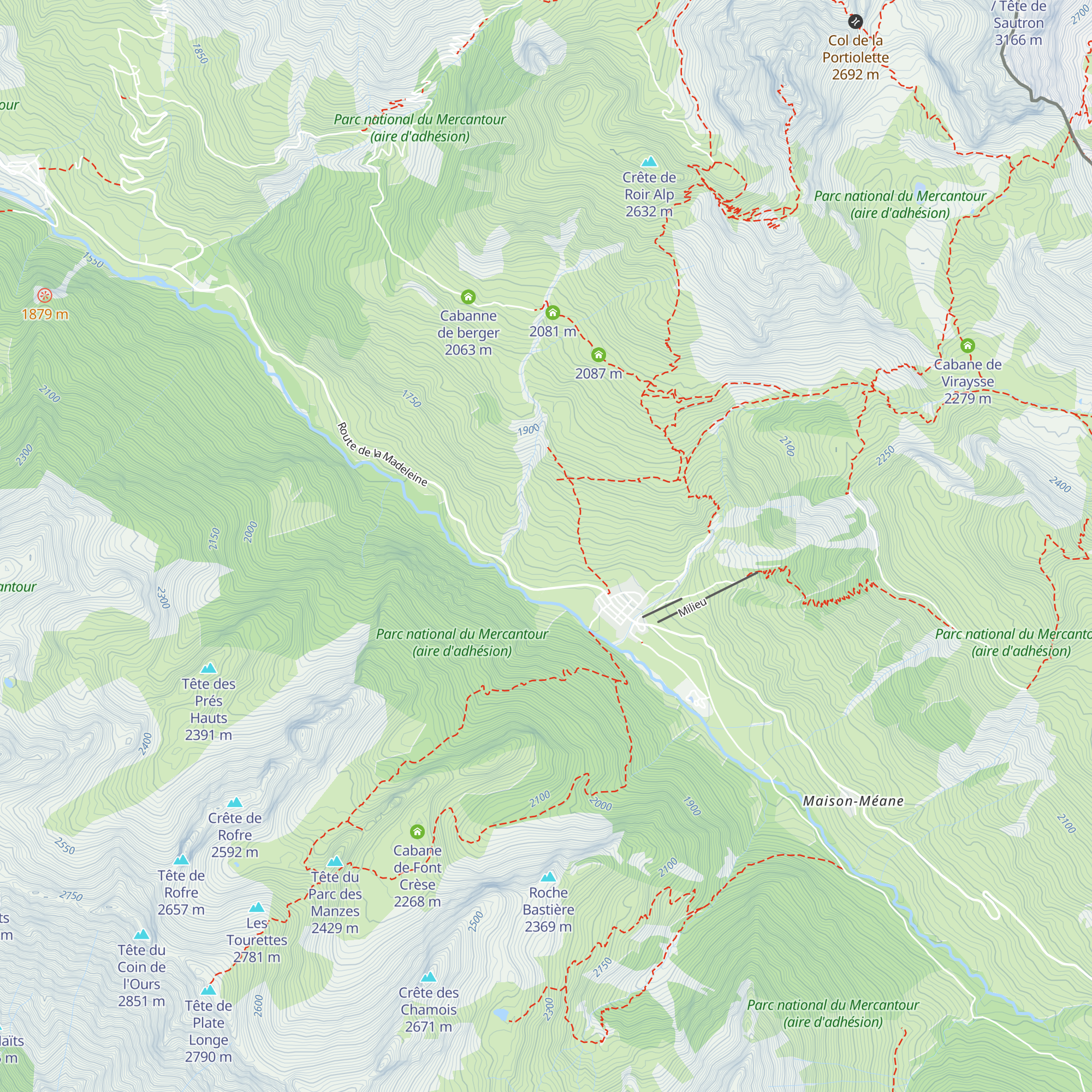 Bloc 1 map