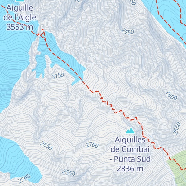 Map of Bivacco Gino Rainetto