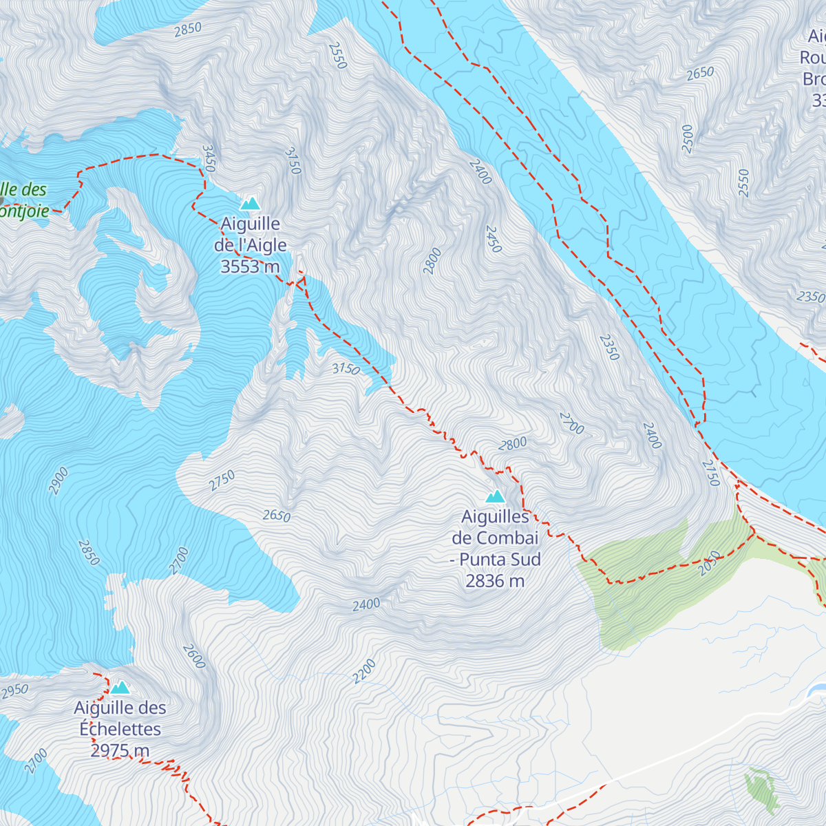 Bivacco Gino Rainetto map