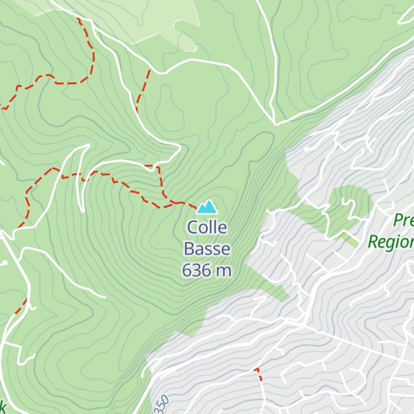 Map of Colle Basse