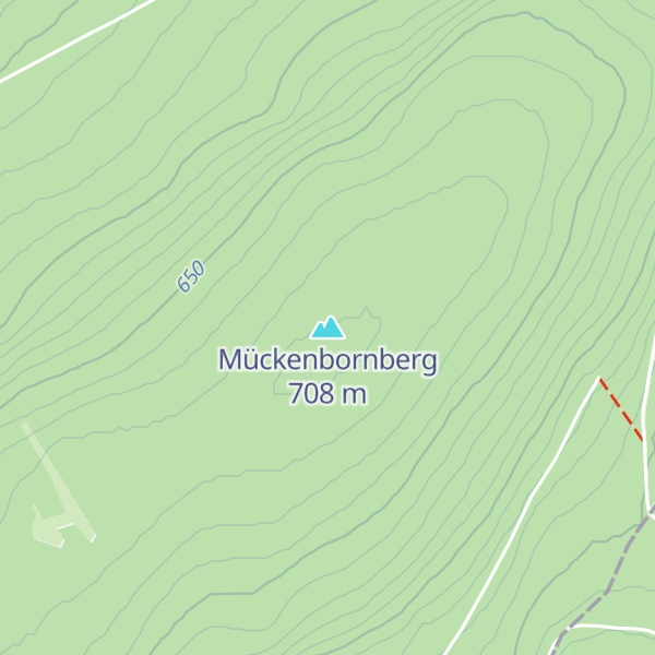 Map of Mückenbornberg