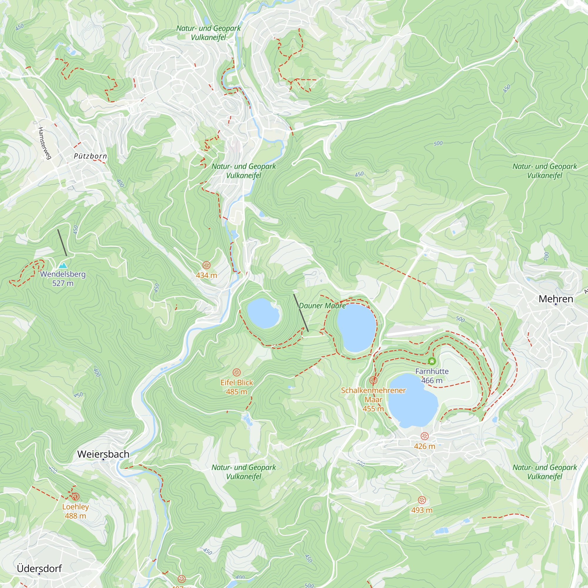 Lifthütte map