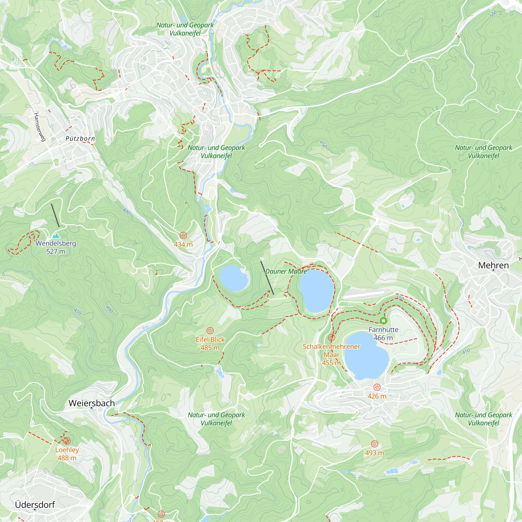 Lifthütte map