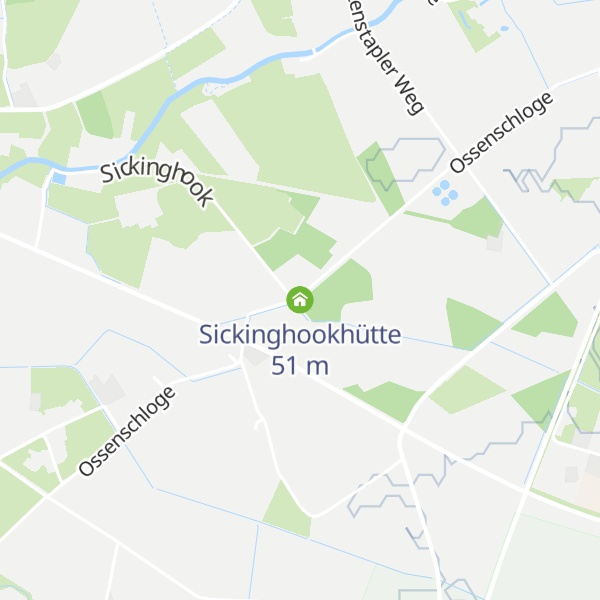 Map of Sickinghookhütte