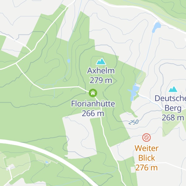 Map of Florianhütte