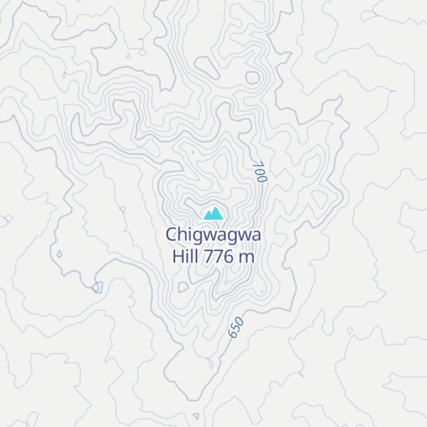 Map of Chigwagwa Hill