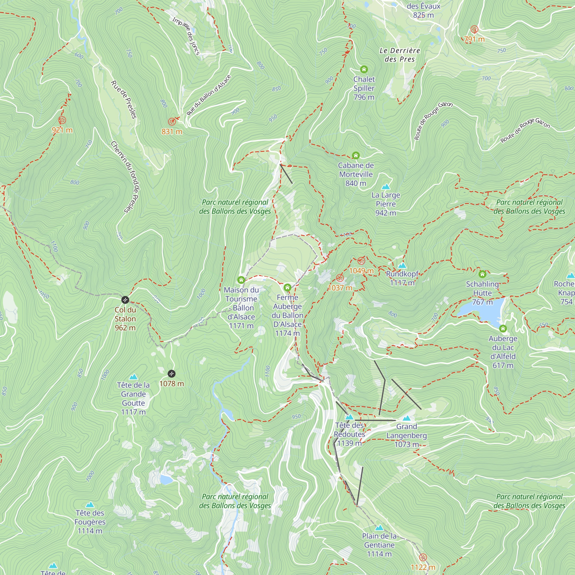 Ferme Auberge du Ballon D'Alsace map