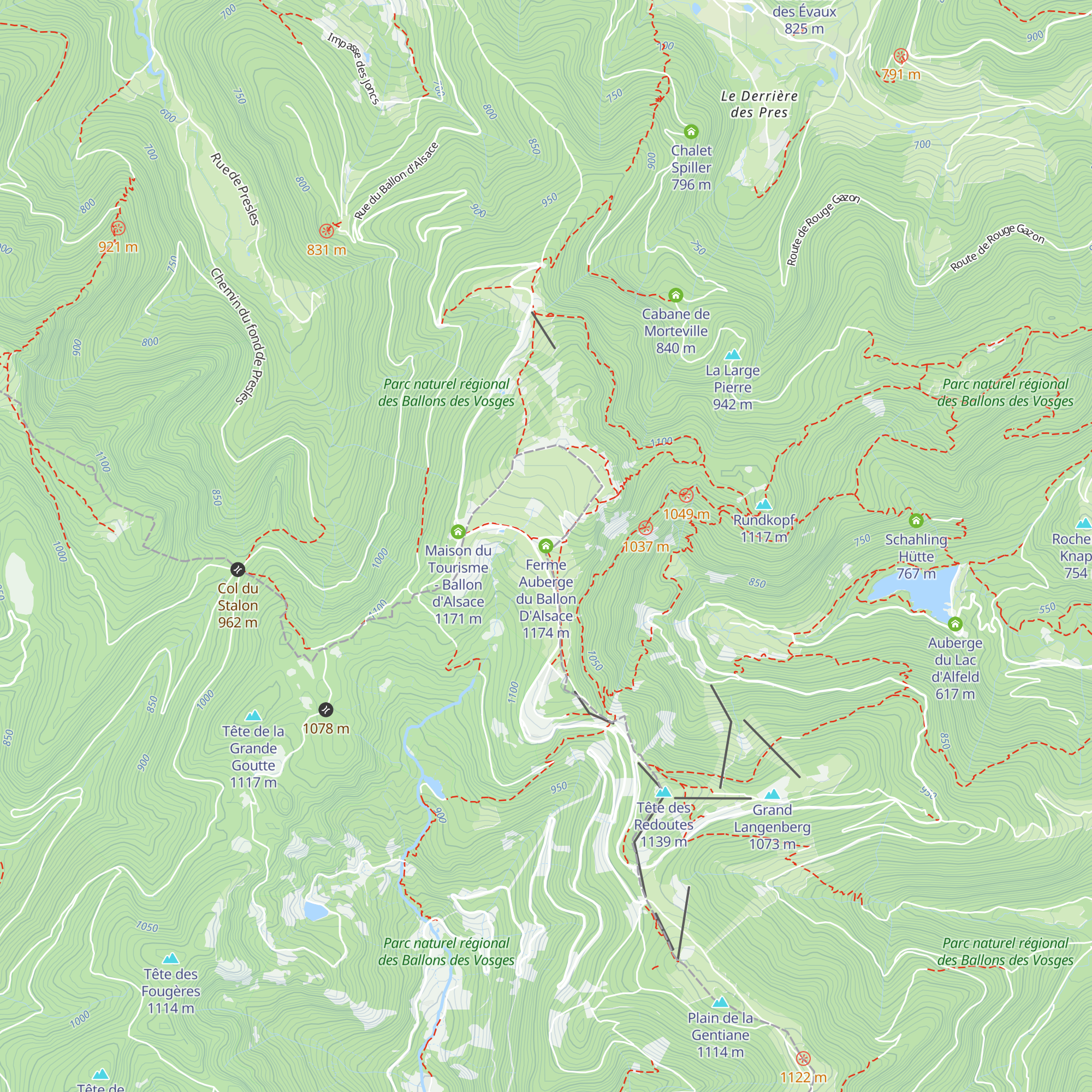 Ferme Auberge du Ballon D'Alsace map