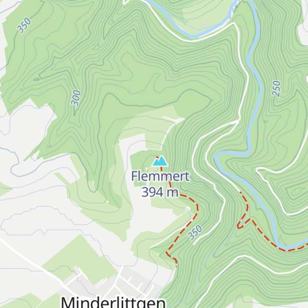 Map of Schutzhütte Minderlittgen