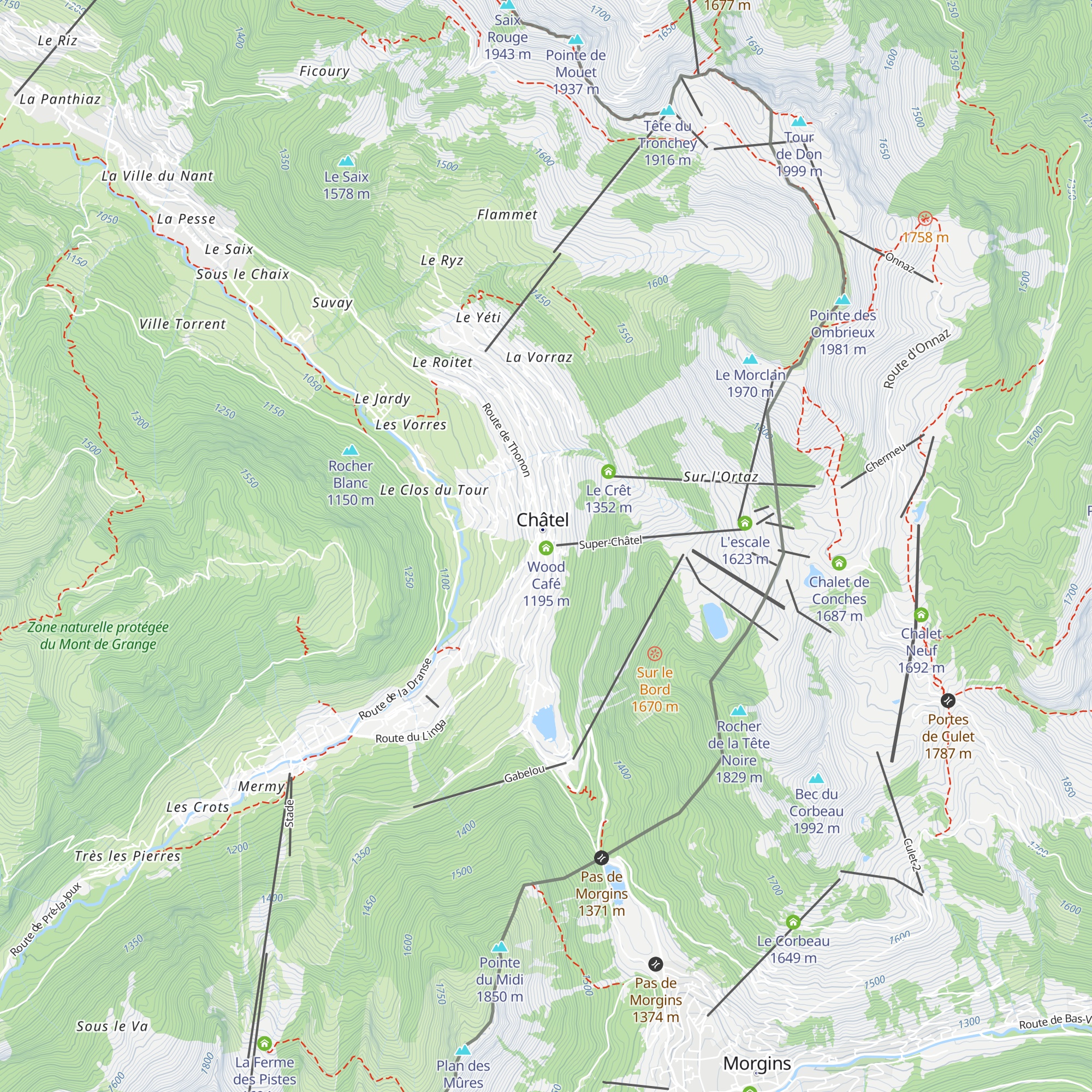 Le Fiacre map