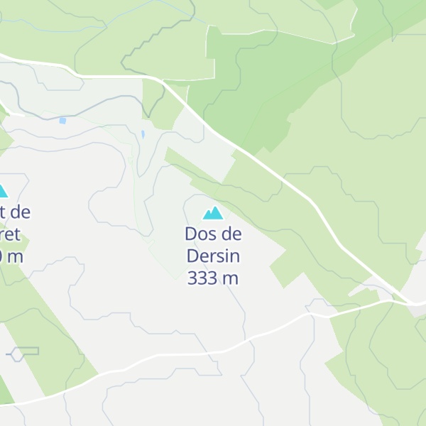 Map of Dos de Dersin