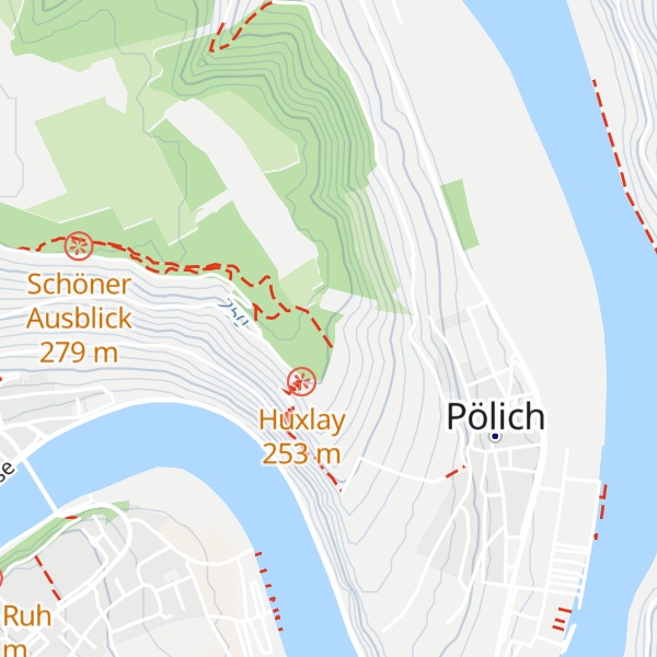 Map of Grillhütte Pölich