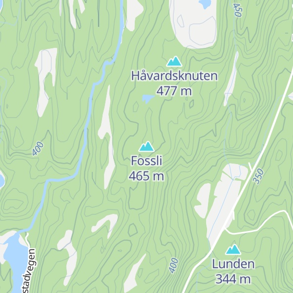 Map of Fossli