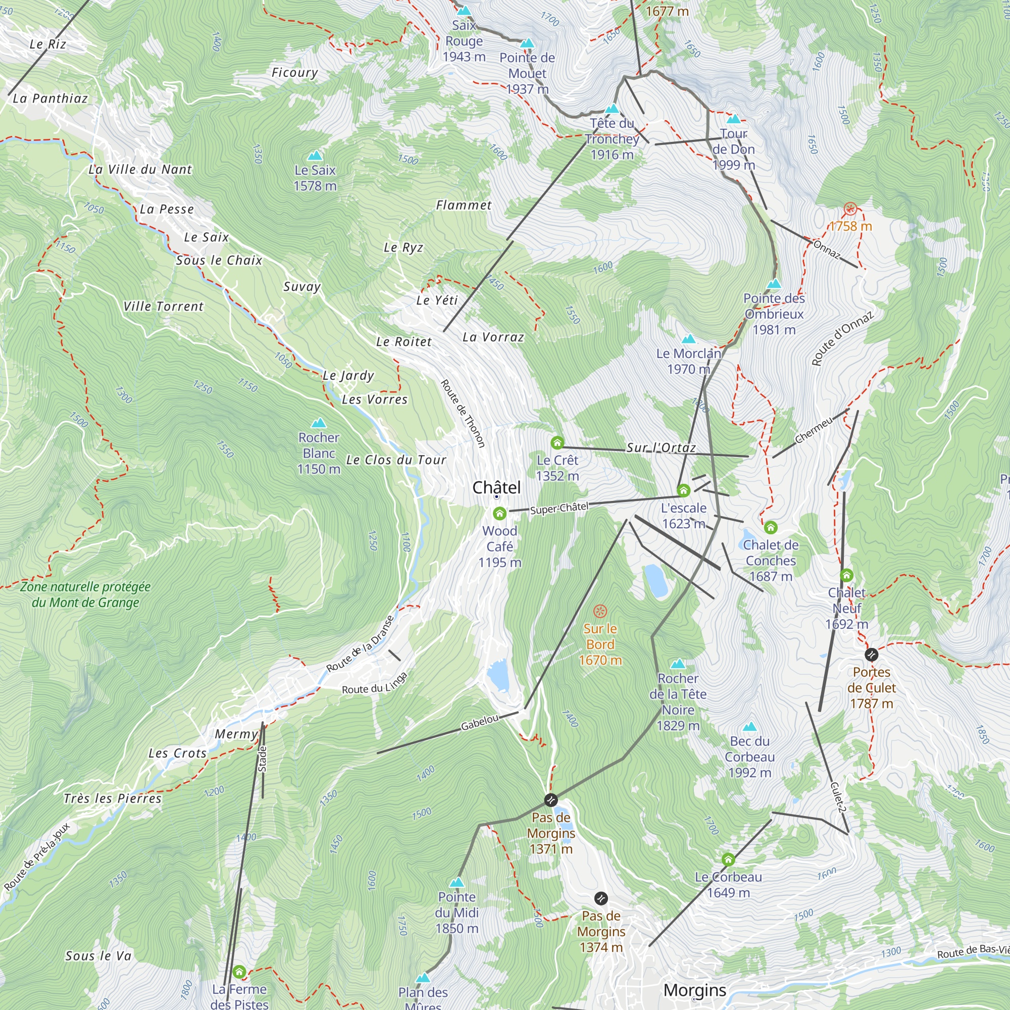 La Cheminée map