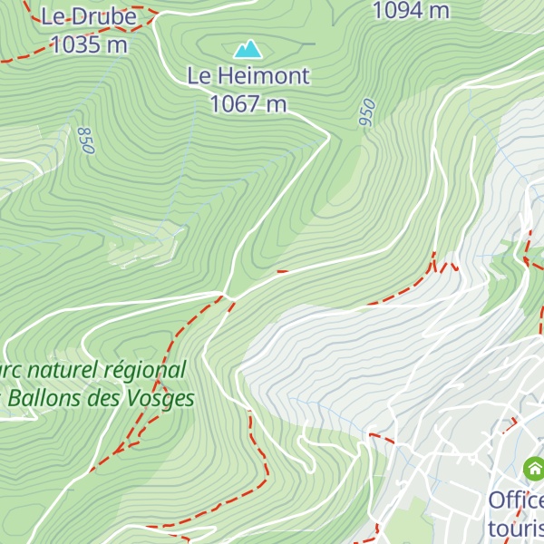 Map of Refuge de la Croix de Fresse