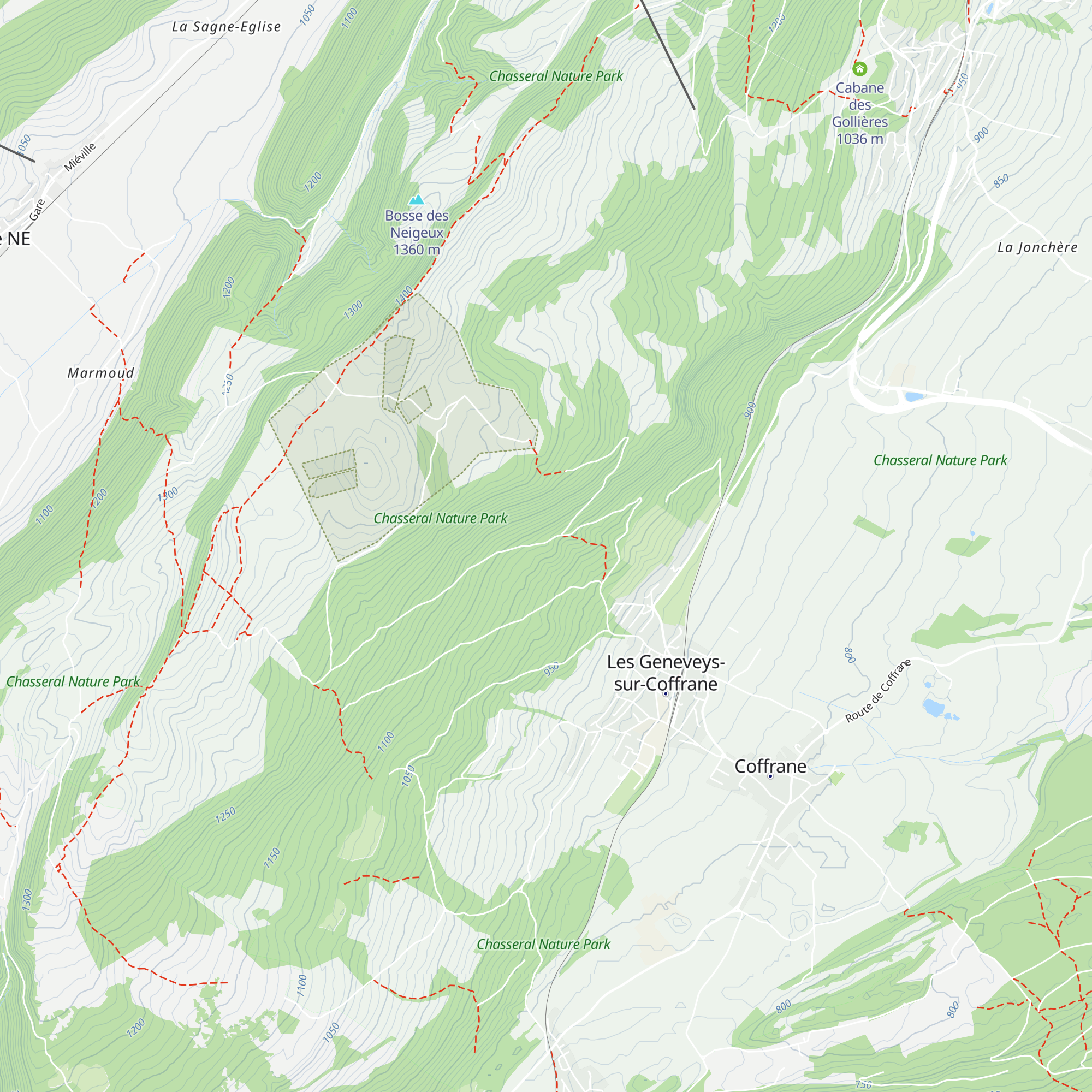 Cabane forestière La Guillemette map