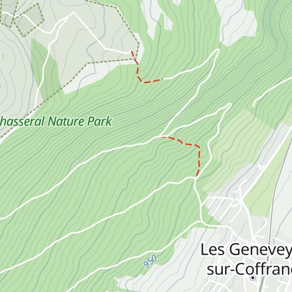 Map of Cabane forestière La Guillemette