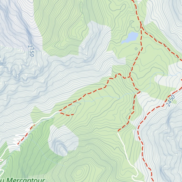 Map of Cabane du Vallonet