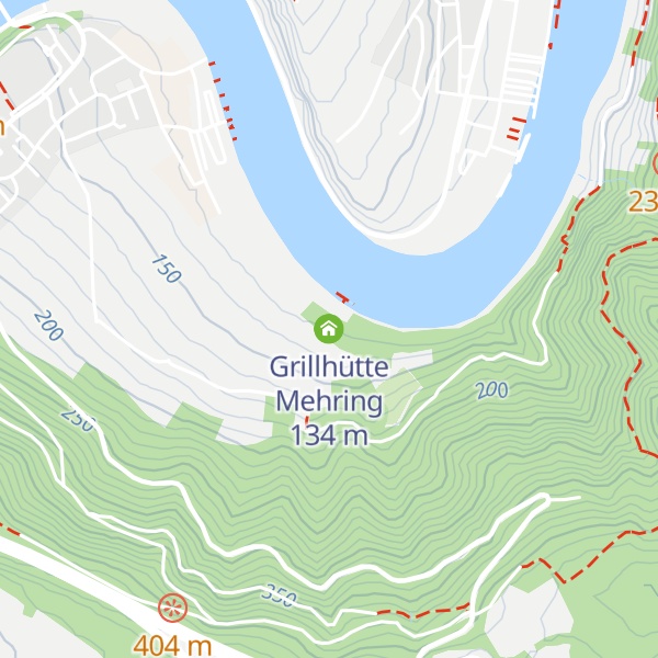 Map of Grillhütte Mehring