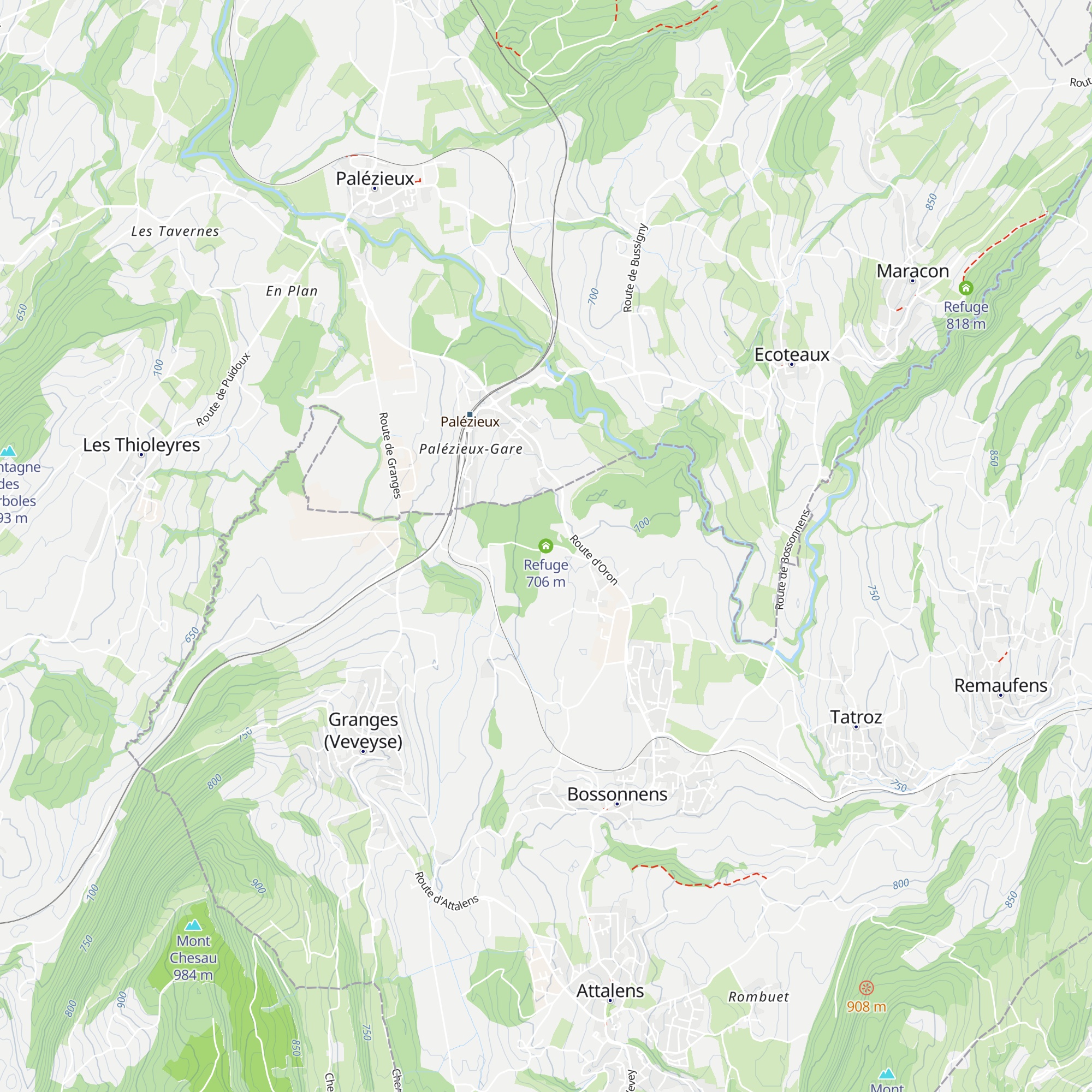 Refuge map