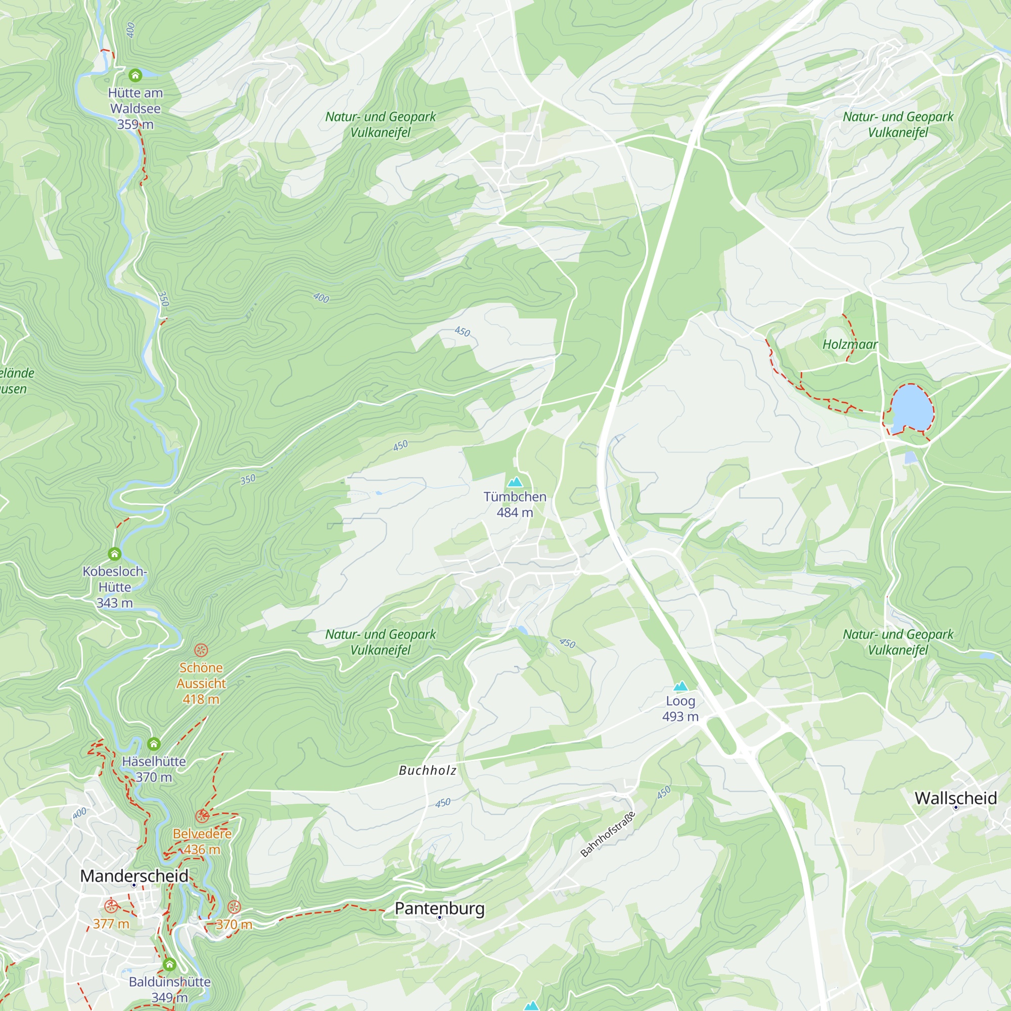 Keltenhütte map