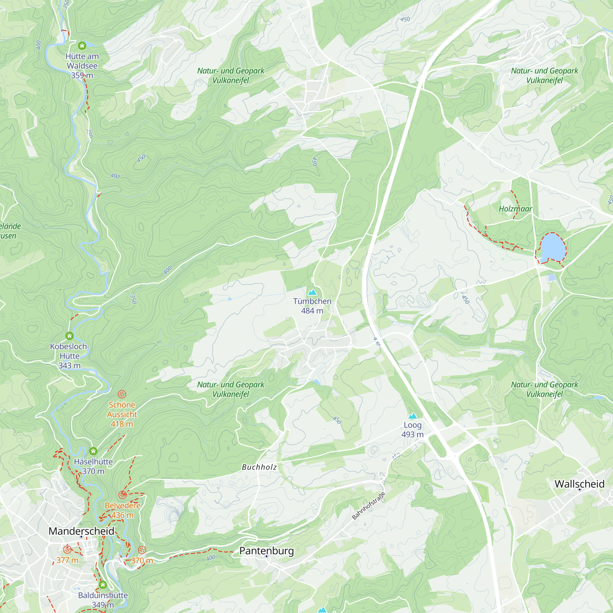 Keltenhütte map