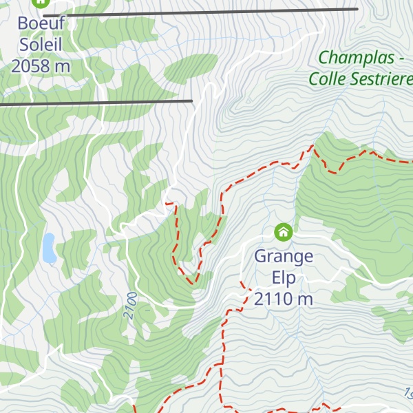 Map of Monte Rotta