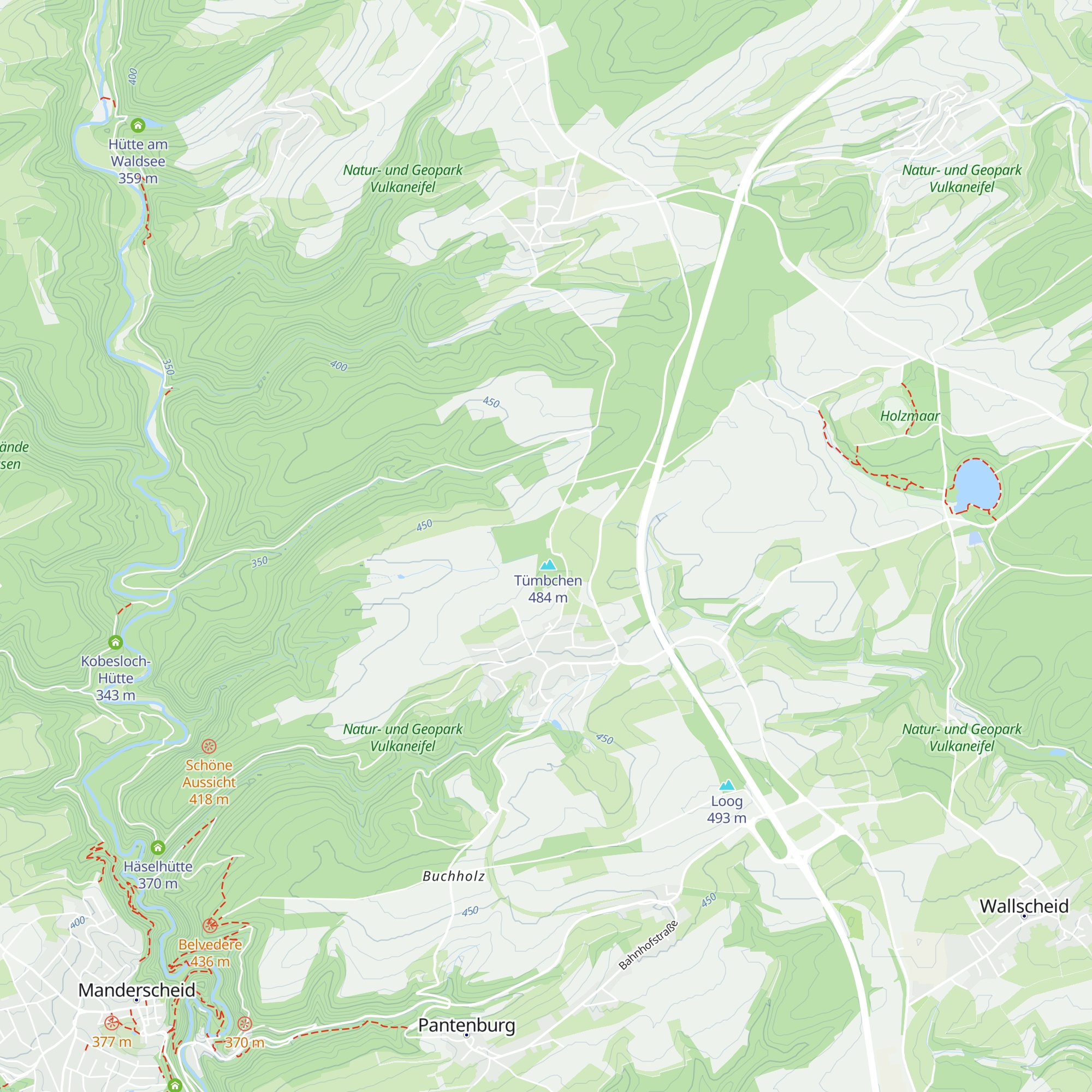 Heidehütte map