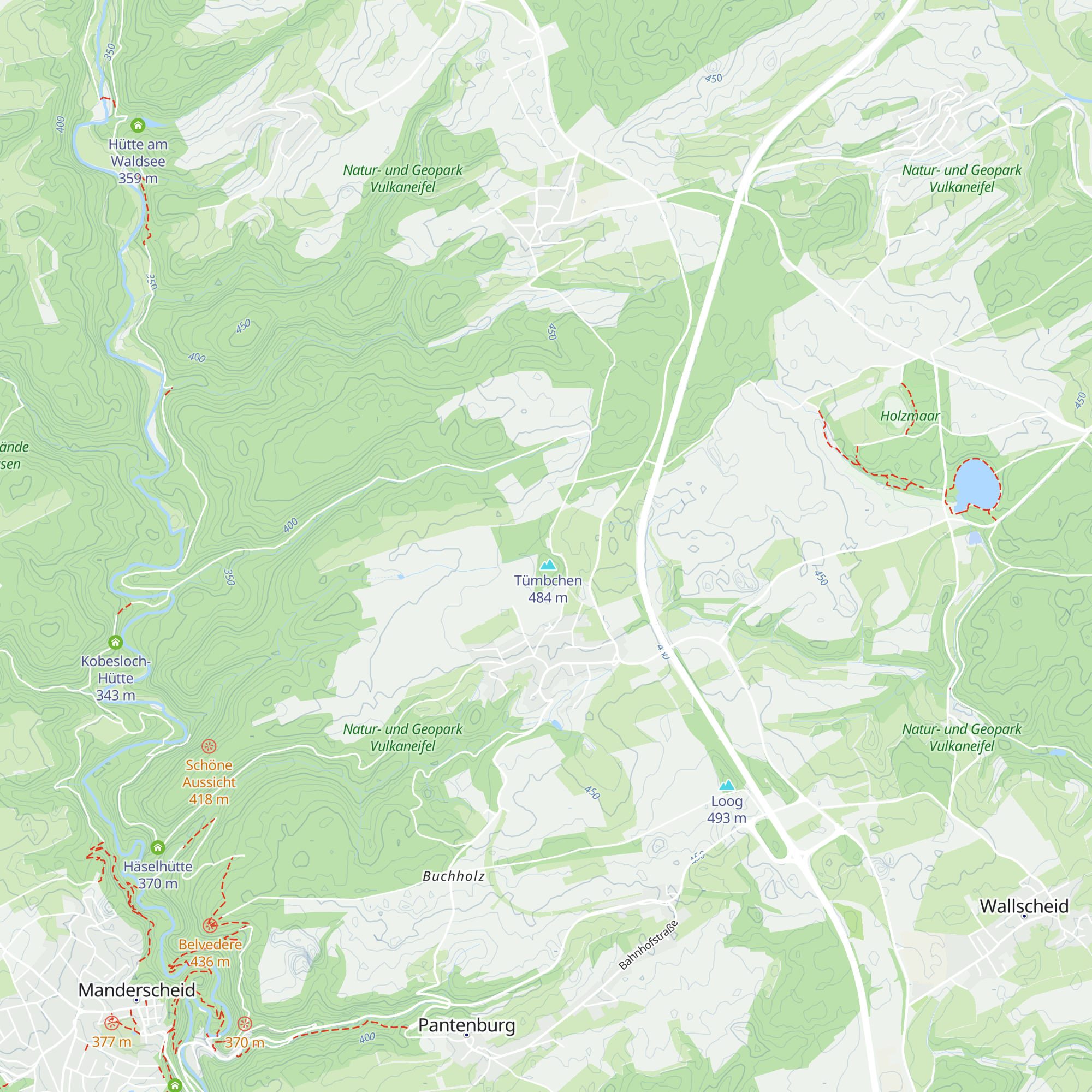 Heidehütte map