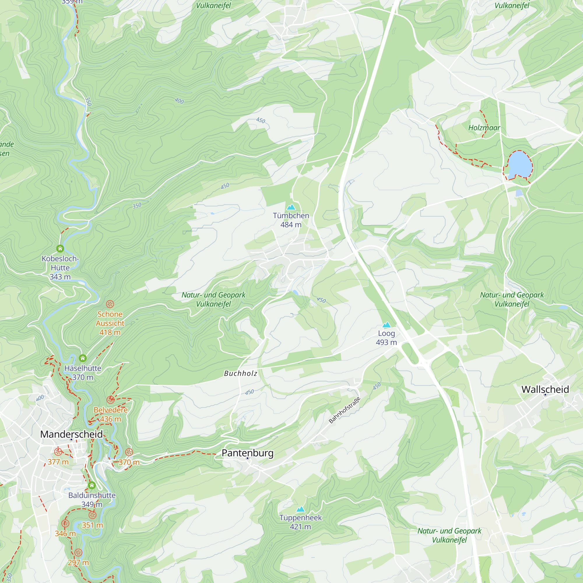 Stolzbachweiherhütte map