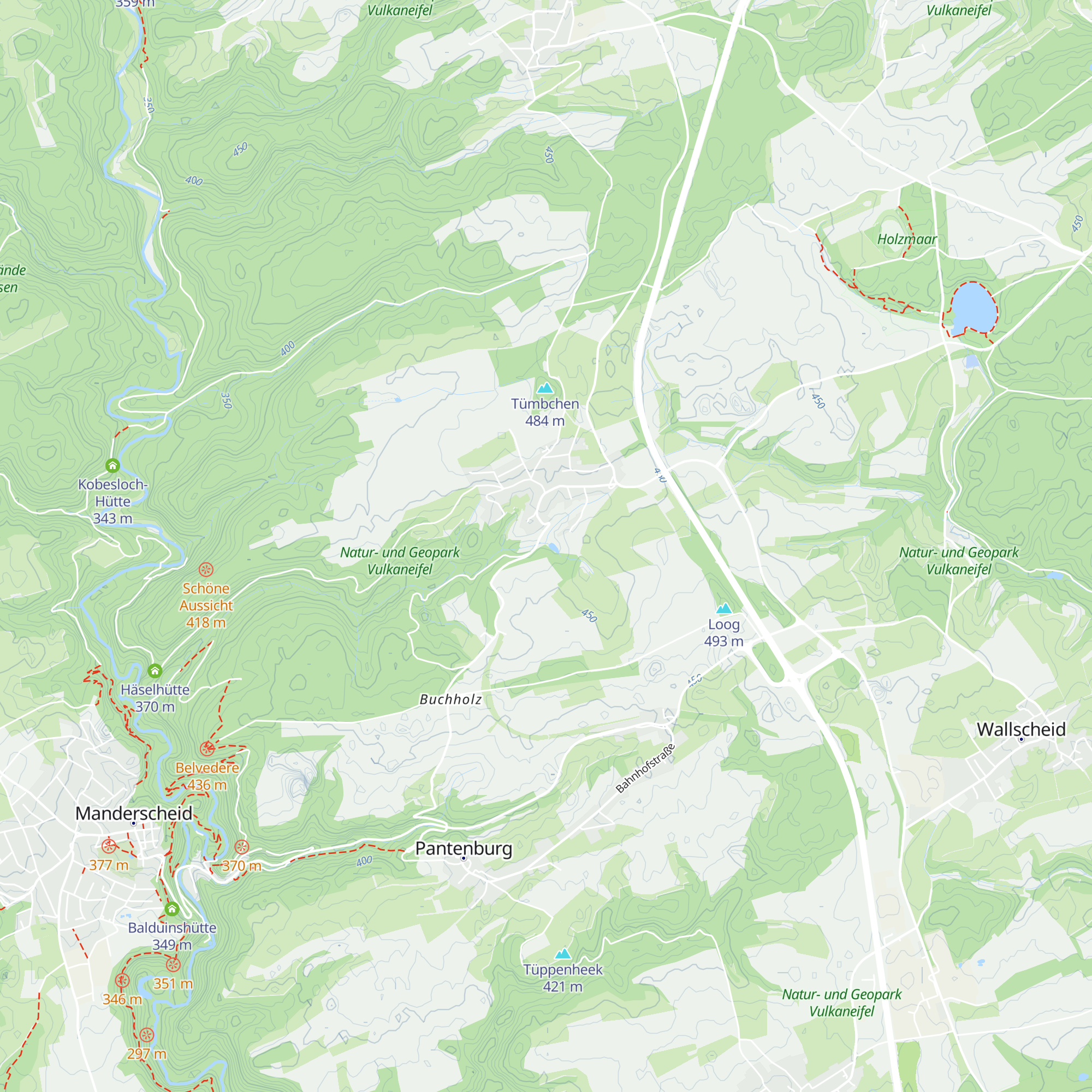 Stolzbachweiherhütte map