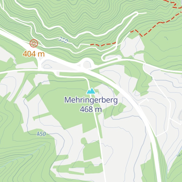 Map of Mehringerberg